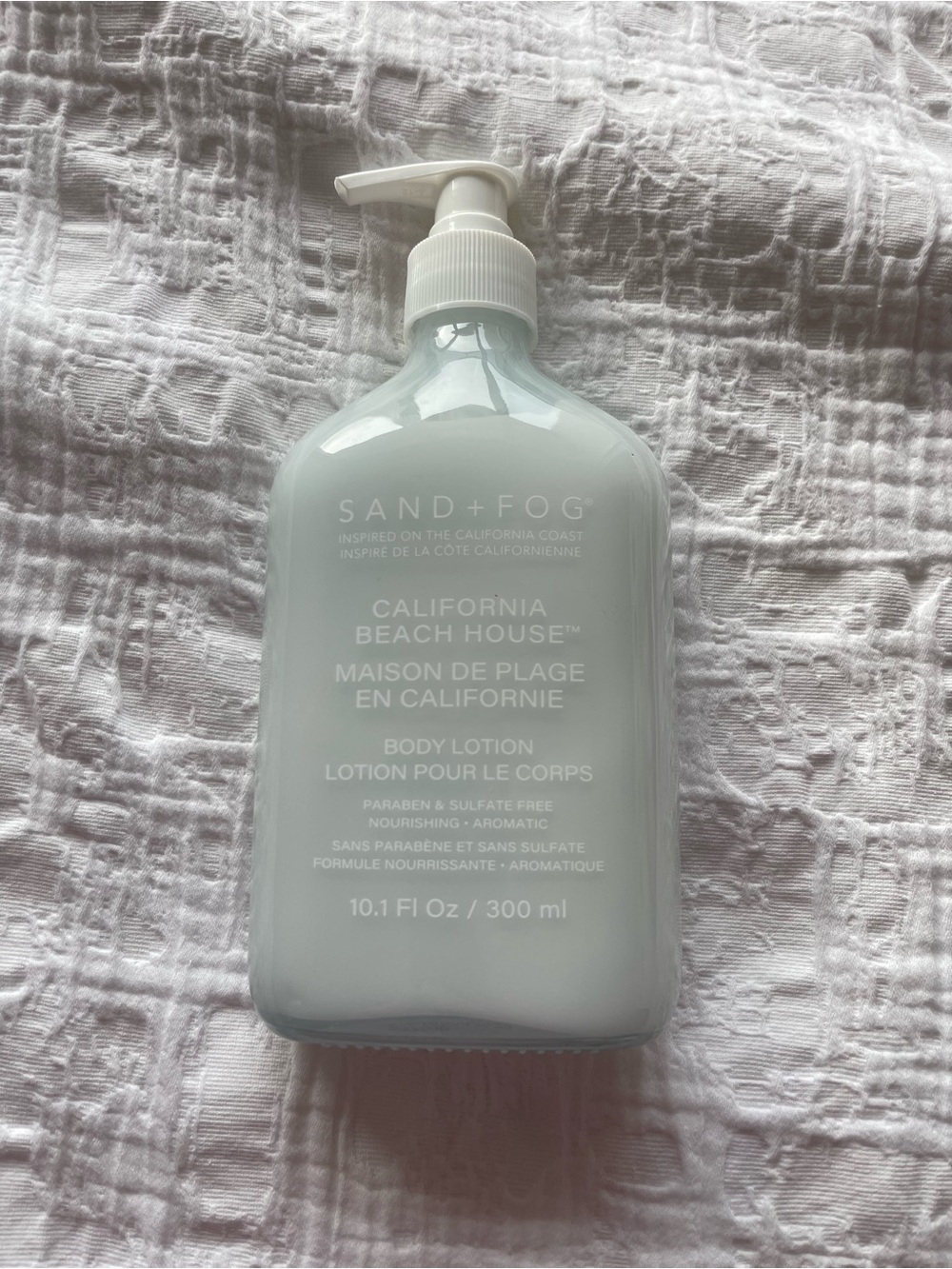 NEW Sand and Fog California Beach House Body Lotion